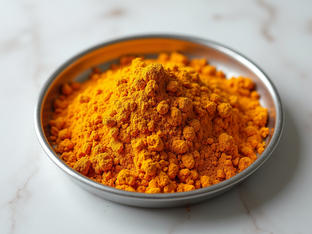 Ground dried turmeric powder